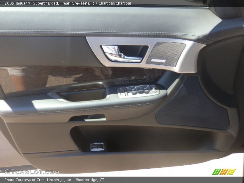 Pearl Grey Metallic / Charcoal/Charcoal 2009 Jaguar XF Supercharged