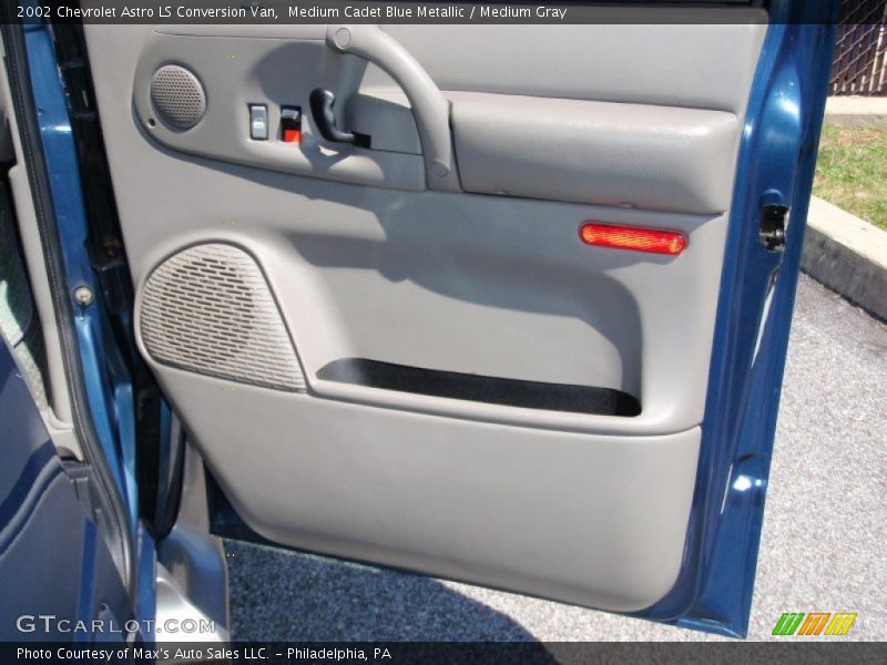 Medium Cadet Blue Metallic / Medium Gray 2002 Chevrolet Astro LS Conversion Van