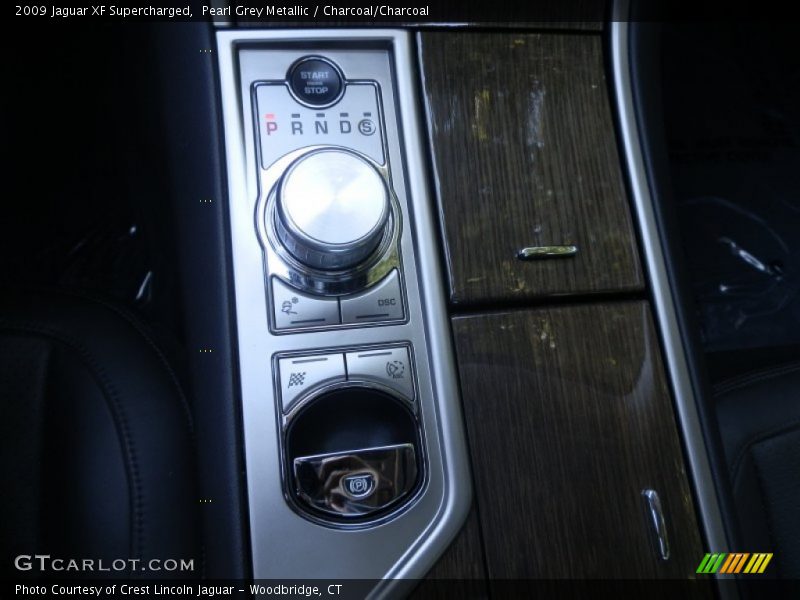 Pearl Grey Metallic / Charcoal/Charcoal 2009 Jaguar XF Supercharged