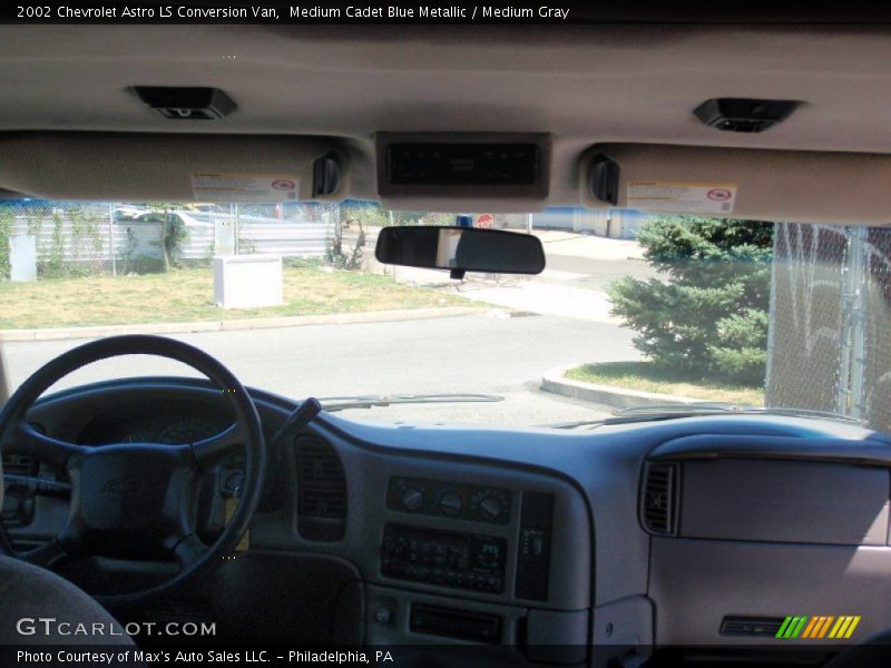 Medium Cadet Blue Metallic / Medium Gray 2002 Chevrolet Astro LS Conversion Van