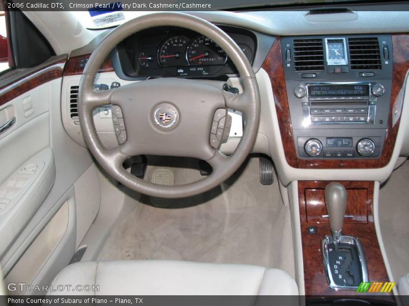 Crimson Pearl / Very Dark Cashmere/Cashmere 2006 Cadillac DTS
