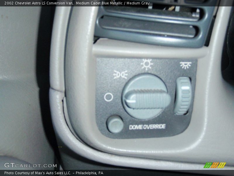 Controls of 2002 Astro LS Conversion Van