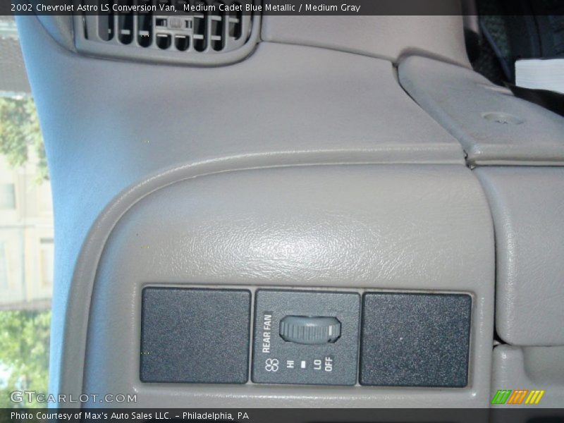 Medium Cadet Blue Metallic / Medium Gray 2002 Chevrolet Astro LS Conversion Van