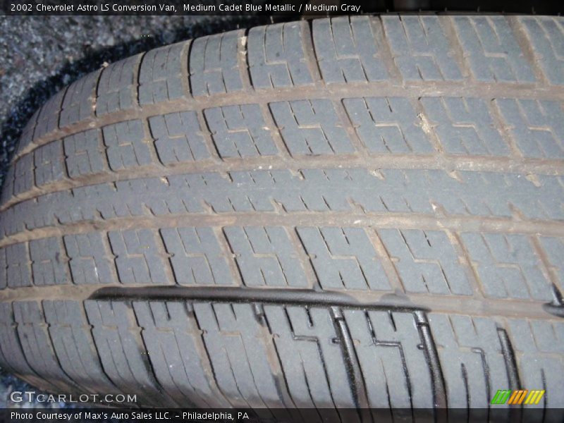 Medium Cadet Blue Metallic / Medium Gray 2002 Chevrolet Astro LS Conversion Van