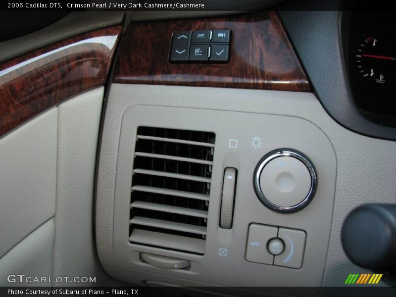 Crimson Pearl / Very Dark Cashmere/Cashmere 2006 Cadillac DTS