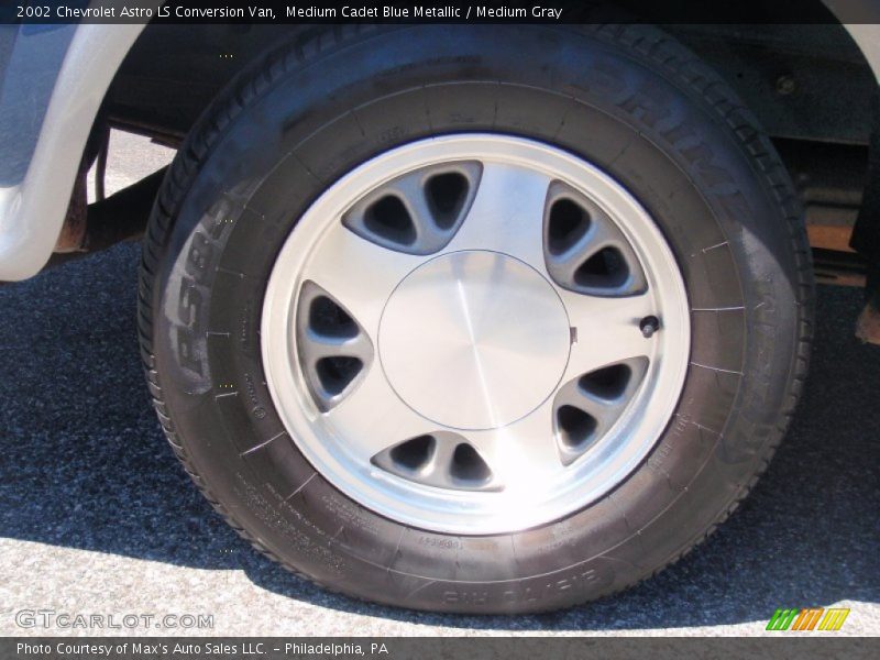 Medium Cadet Blue Metallic / Medium Gray 2002 Chevrolet Astro LS Conversion Van