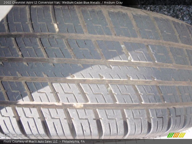 Medium Cadet Blue Metallic / Medium Gray 2002 Chevrolet Astro LS Conversion Van