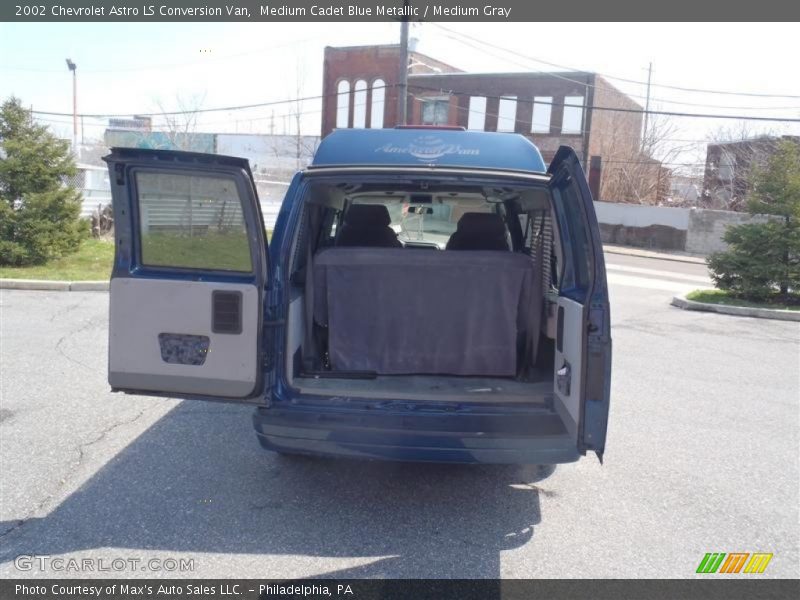 Medium Cadet Blue Metallic / Medium Gray 2002 Chevrolet Astro LS Conversion Van