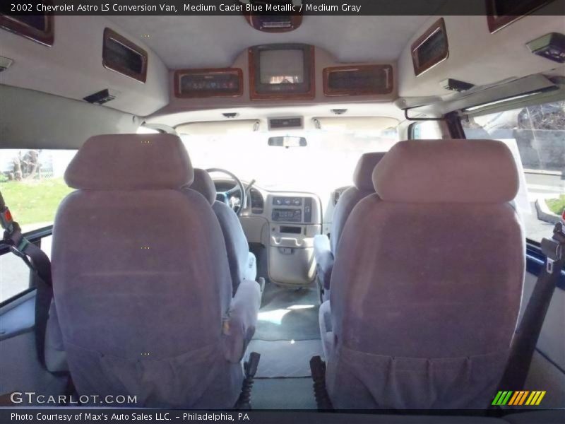 Medium Cadet Blue Metallic / Medium Gray 2002 Chevrolet Astro LS Conversion Van