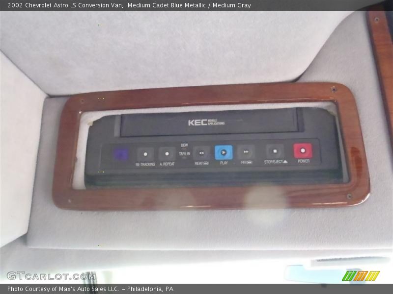 Controls of 2002 Astro LS Conversion Van