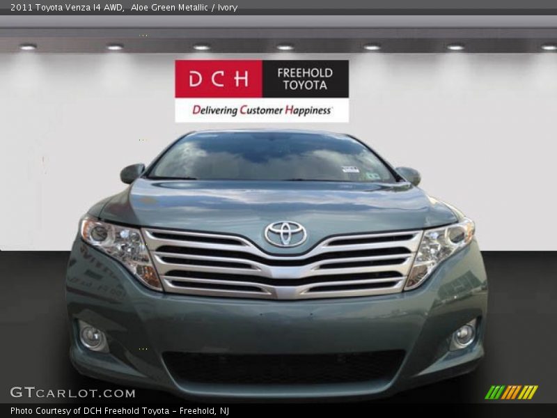 Aloe Green Metallic / Ivory 2011 Toyota Venza I4 AWD