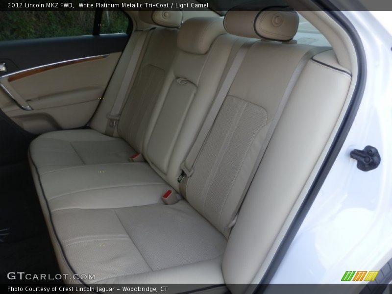 White Platinum Metallic Tri-Coat / Light Camel 2012 Lincoln MKZ FWD