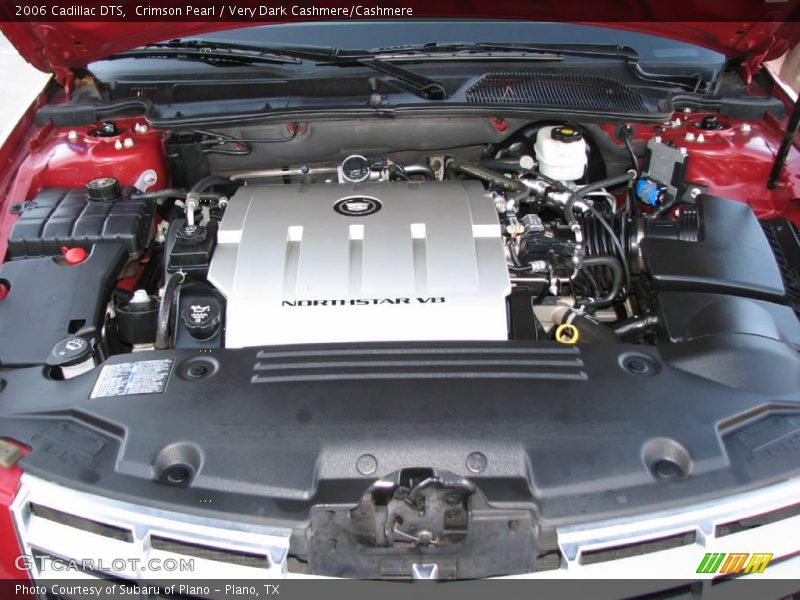 Crimson Pearl / Very Dark Cashmere/Cashmere 2006 Cadillac DTS