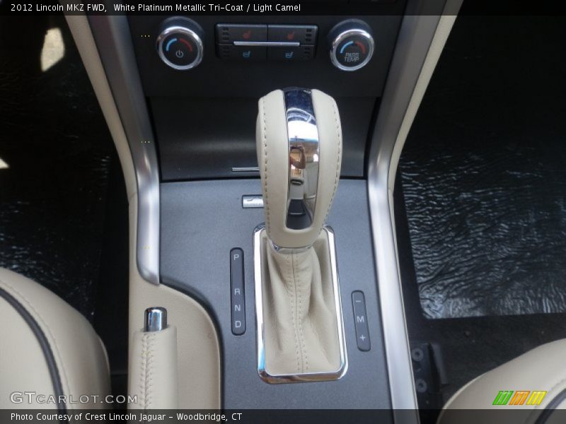 White Platinum Metallic Tri-Coat / Light Camel 2012 Lincoln MKZ FWD