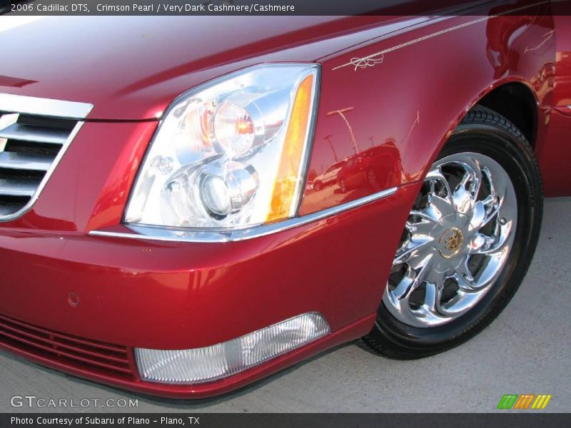 Crimson Pearl / Very Dark Cashmere/Cashmere 2006 Cadillac DTS