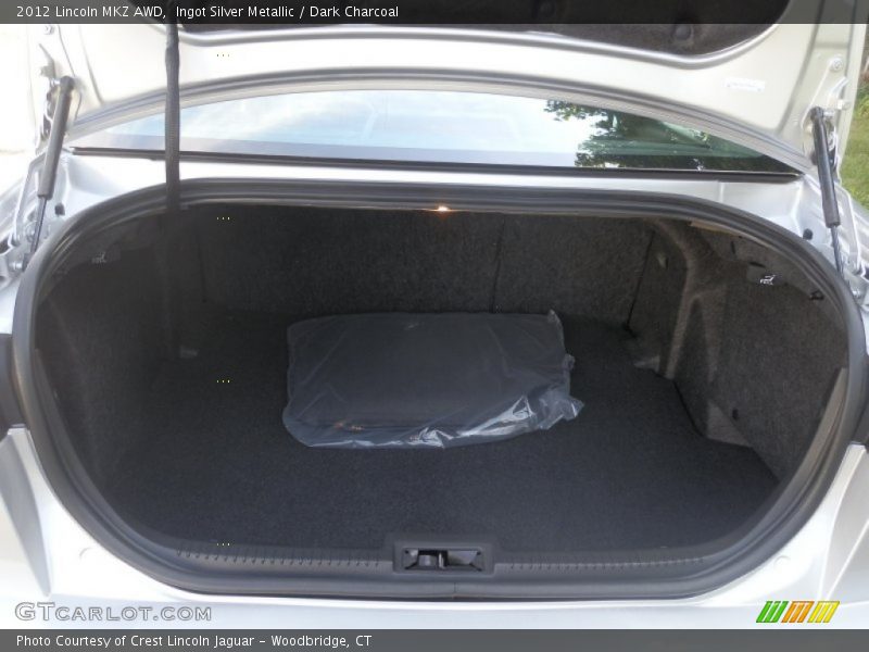 Ingot Silver Metallic / Dark Charcoal 2012 Lincoln MKZ AWD