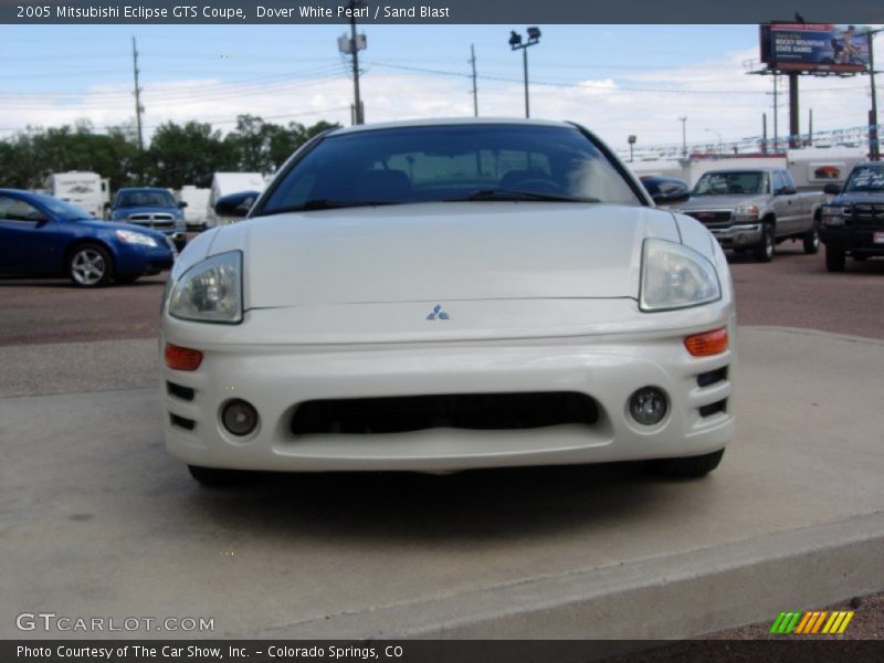 Dover White Pearl / Sand Blast 2005 Mitsubishi Eclipse GTS Coupe