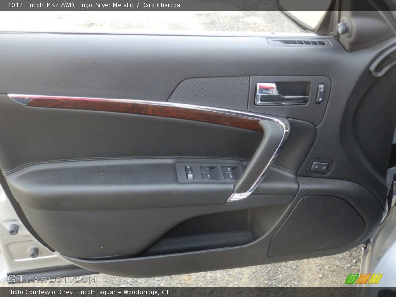 Ingot Silver Metallic / Dark Charcoal 2012 Lincoln MKZ AWD