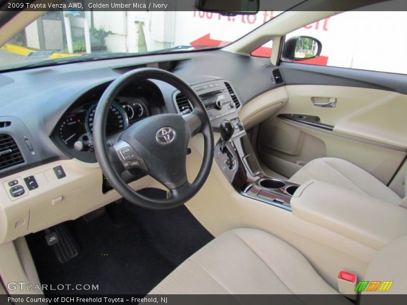 Golden Umber Mica / Ivory 2009 Toyota Venza AWD