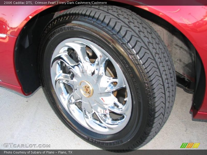 Crimson Pearl / Very Dark Cashmere/Cashmere 2006 Cadillac DTS