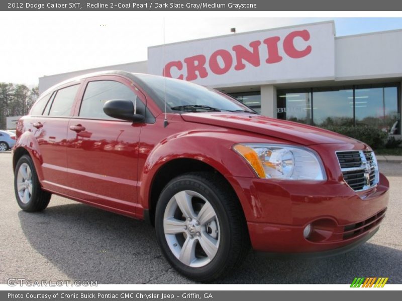 Redline 2-Coat Pearl / Dark Slate Gray/Medium Graystone 2012 Dodge Caliber SXT