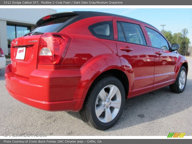 Redline 2-Coat Pearl / Dark Slate Gray/Medium Graystone 2012 Dodge Caliber SXT