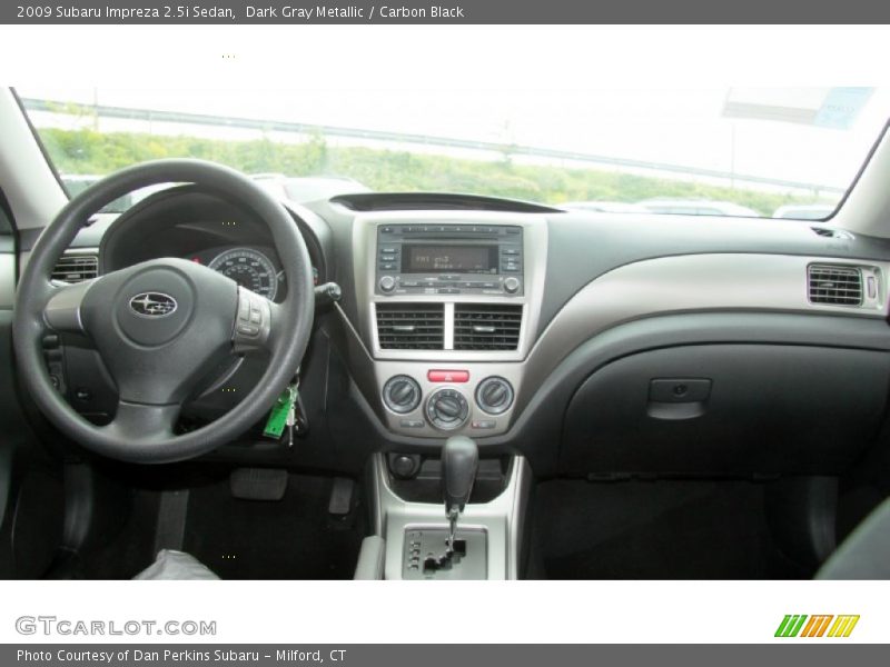 Dark Gray Metallic / Carbon Black 2009 Subaru Impreza 2.5i Sedan