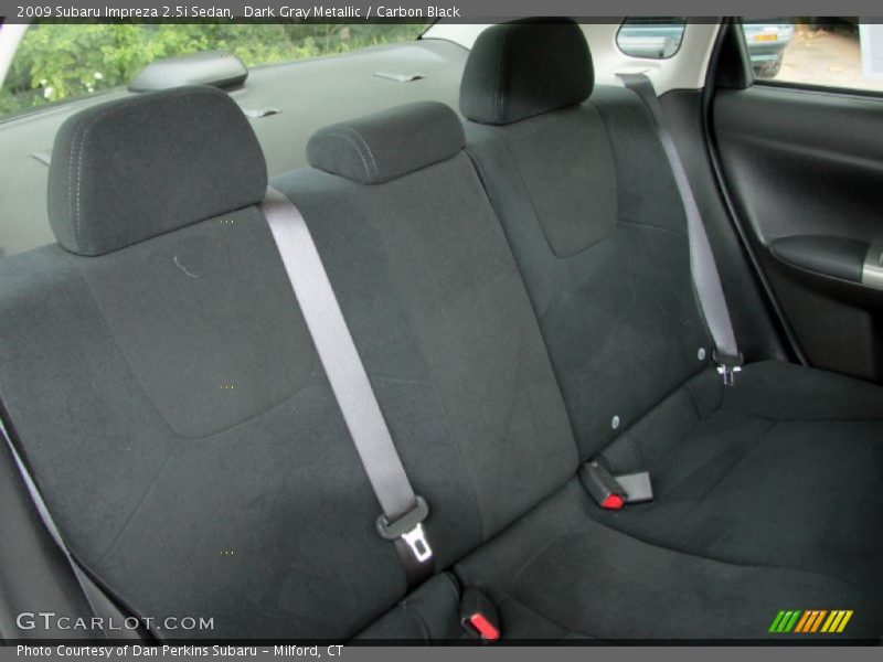 Dark Gray Metallic / Carbon Black 2009 Subaru Impreza 2.5i Sedan