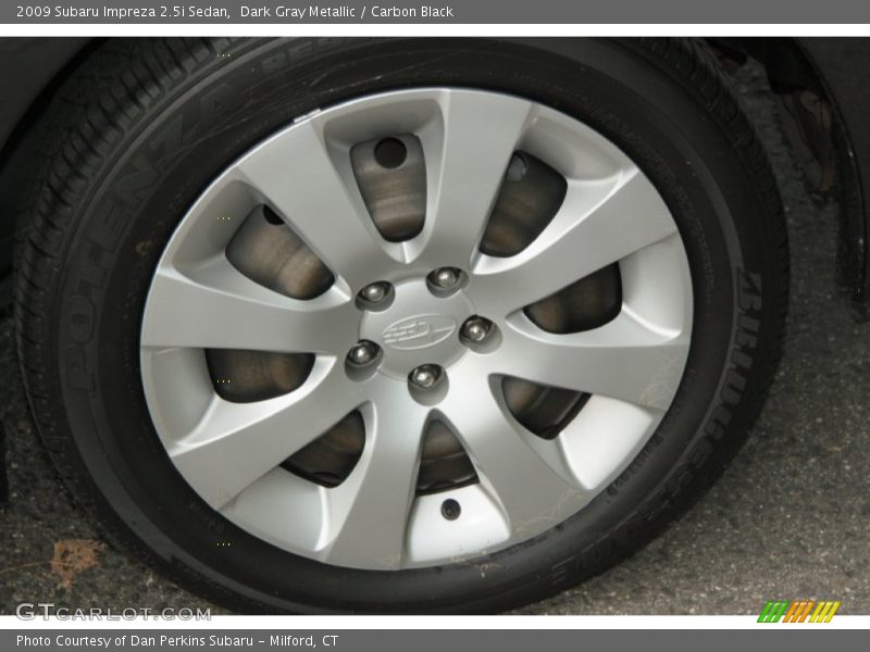 Dark Gray Metallic / Carbon Black 2009 Subaru Impreza 2.5i Sedan