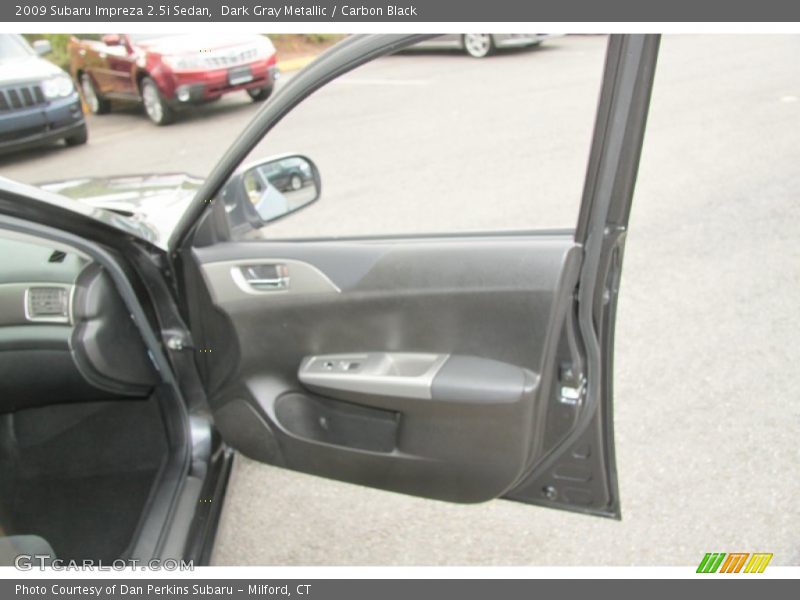 Dark Gray Metallic / Carbon Black 2009 Subaru Impreza 2.5i Sedan