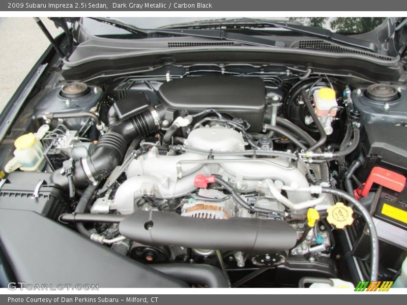 Dark Gray Metallic / Carbon Black 2009 Subaru Impreza 2.5i Sedan