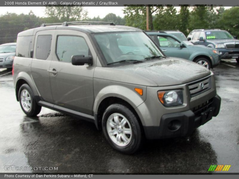 Galaxy Gray Metallic / Gray/Black 2008 Honda Element EX AWD