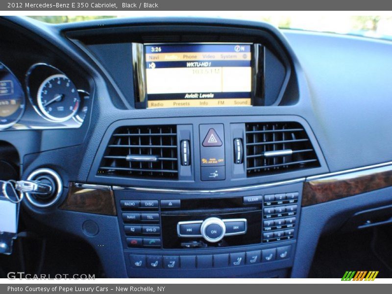 Black / Black 2012 Mercedes-Benz E 350 Cabriolet