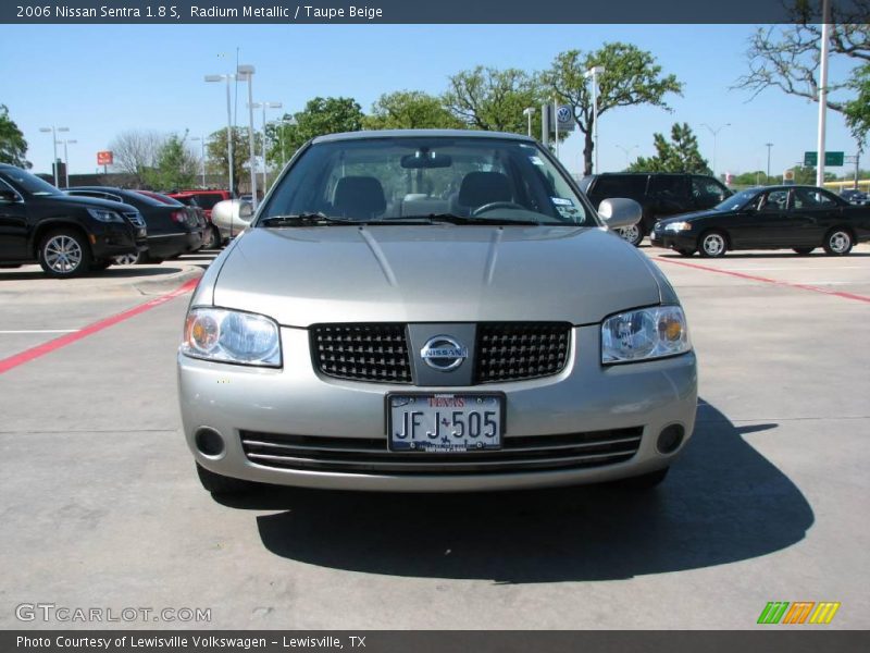Radium Metallic / Taupe Beige 2006 Nissan Sentra 1.8 S