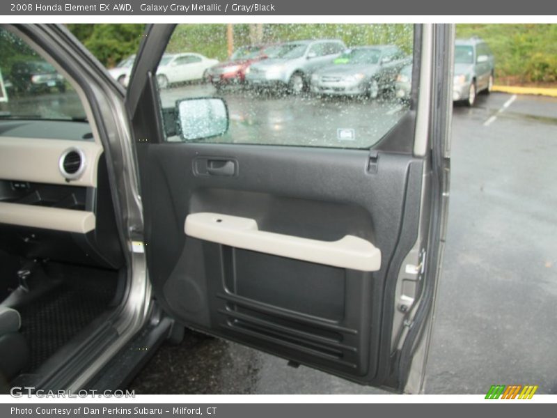 Galaxy Gray Metallic / Gray/Black 2008 Honda Element EX AWD