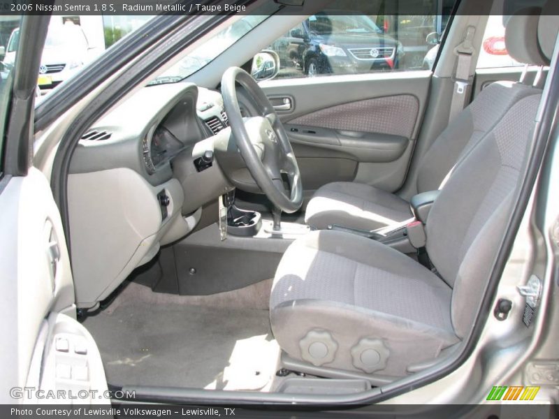 Radium Metallic / Taupe Beige 2006 Nissan Sentra 1.8 S