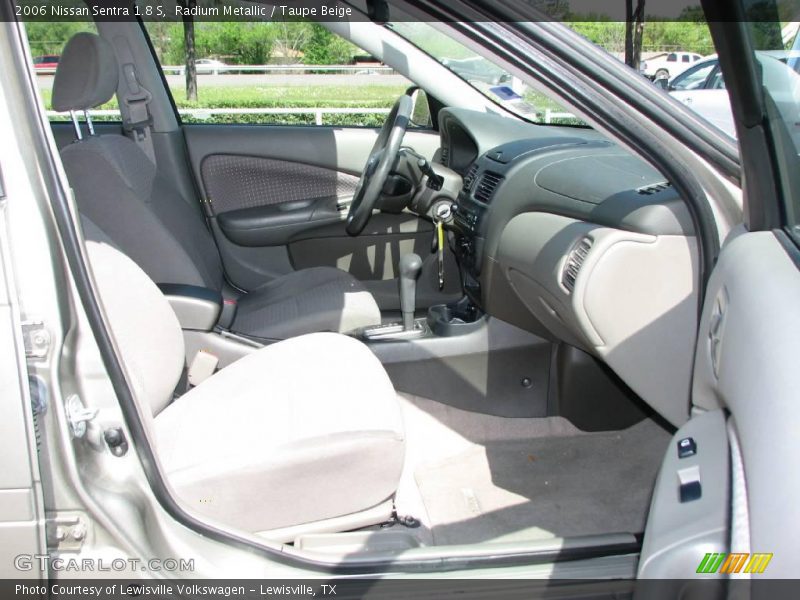 Radium Metallic / Taupe Beige 2006 Nissan Sentra 1.8 S