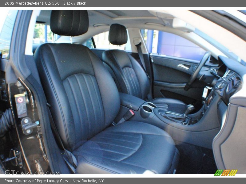 Black / Black 2009 Mercedes-Benz CLS 550