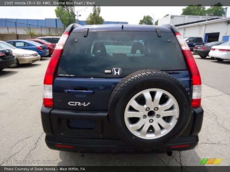 Eternal Blue Pearl / Black 2005 Honda CR-V EX 4WD