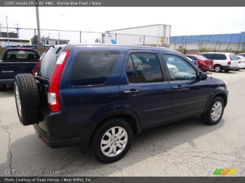 Eternal Blue Pearl / Black 2005 Honda CR-V EX 4WD