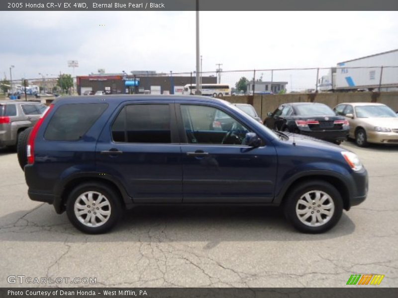 Eternal Blue Pearl / Black 2005 Honda CR-V EX 4WD