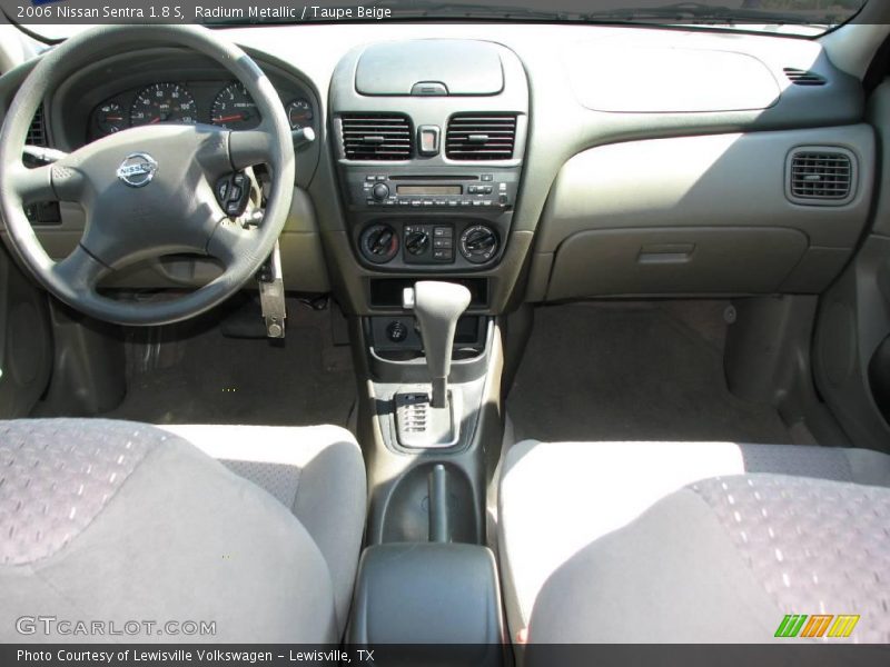 Radium Metallic / Taupe Beige 2006 Nissan Sentra 1.8 S