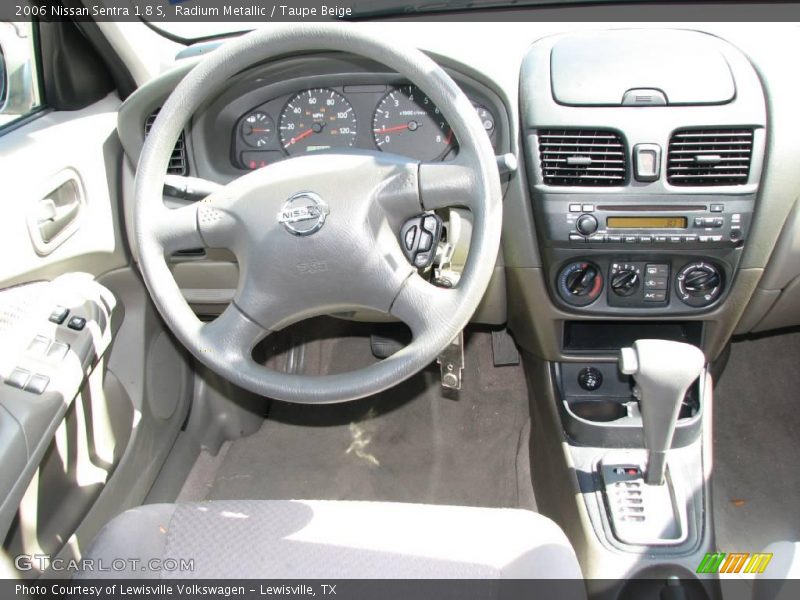 Radium Metallic / Taupe Beige 2006 Nissan Sentra 1.8 S