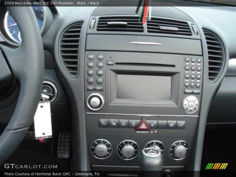Black / Black 2009 Mercedes-Benz SLK 300 Roadster