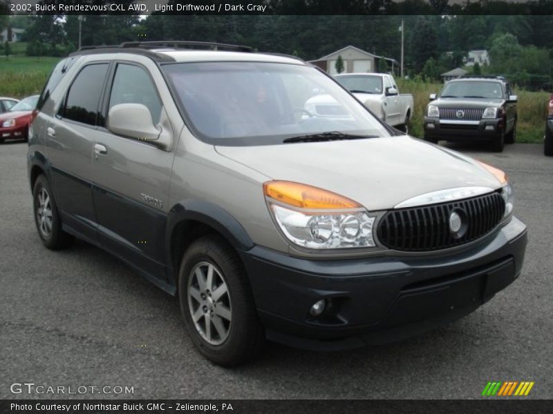Light Driftwood / Dark Gray 2002 Buick Rendezvous CXL AWD