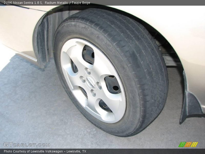 Radium Metallic / Taupe Beige 2006 Nissan Sentra 1.8 S