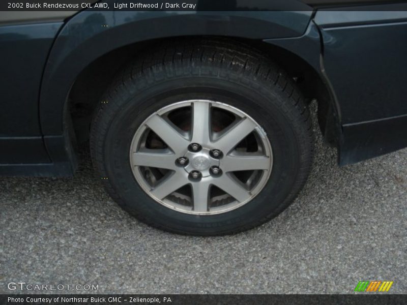 Light Driftwood / Dark Gray 2002 Buick Rendezvous CXL AWD