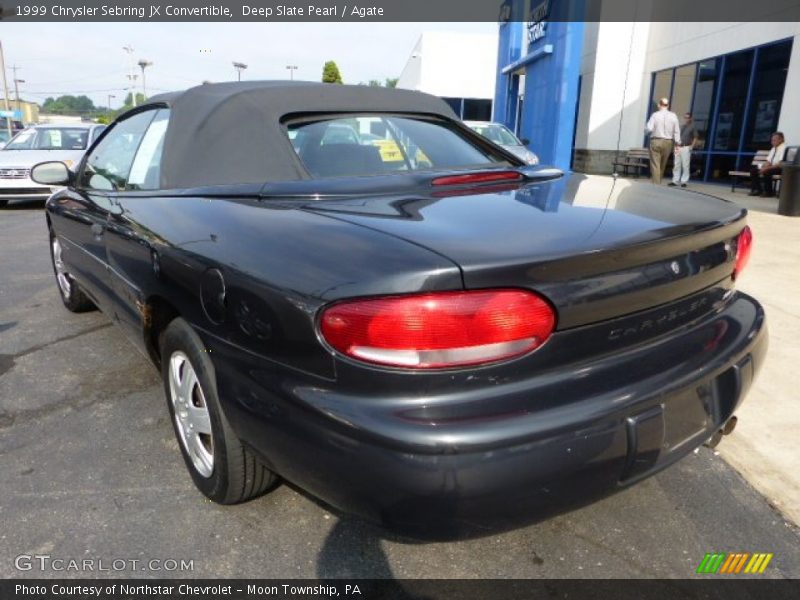 Deep Slate Pearl / Agate 1999 Chrysler Sebring JX Convertible