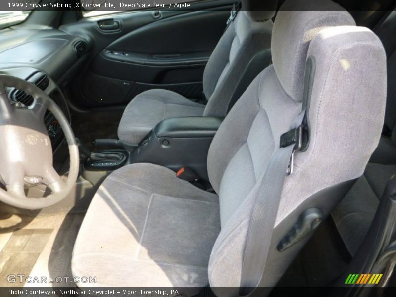 Front Seat of 1999 Sebring JX Convertible