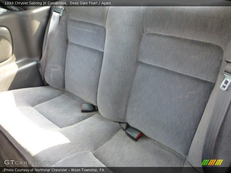 Rear Seat of 1999 Sebring JX Convertible